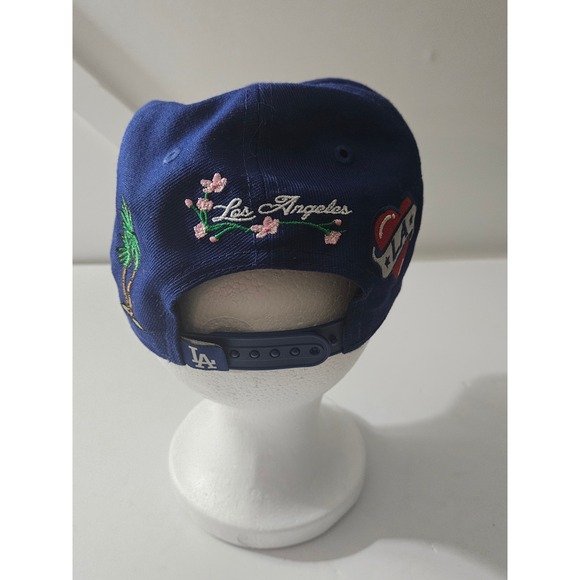 New Era Los Angeles Dodgers MLB 9FIFTY Cherry Blossom Snapback Hat - Picture 6 of 10
